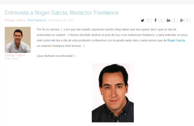 entrevista a roger garcia redactor freelance nubelo